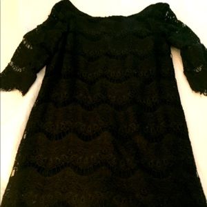 Zara mesh baby doll dress